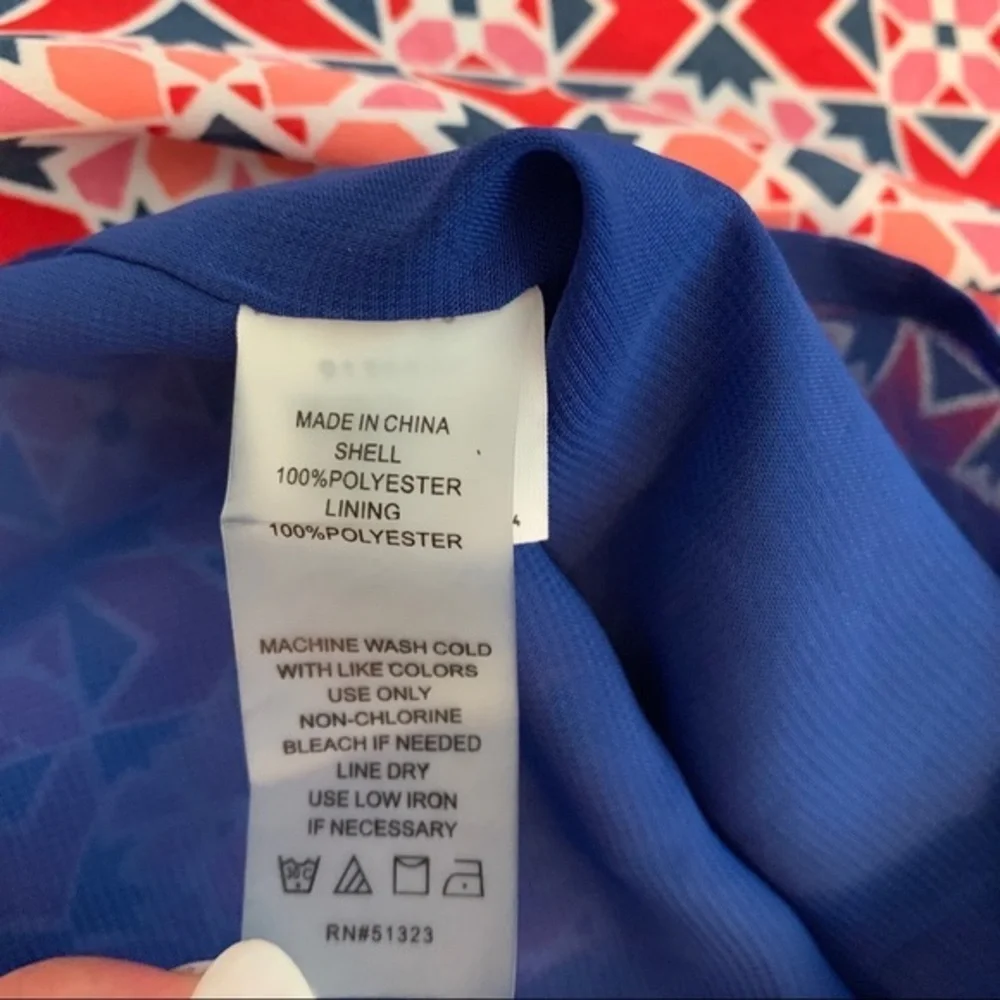 Vince Camuto Moroccan Tile Maxi dress